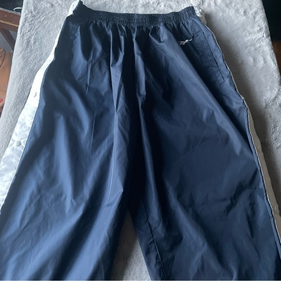 Reebok Other - Rebox tear away windbreaker track pants sz XL